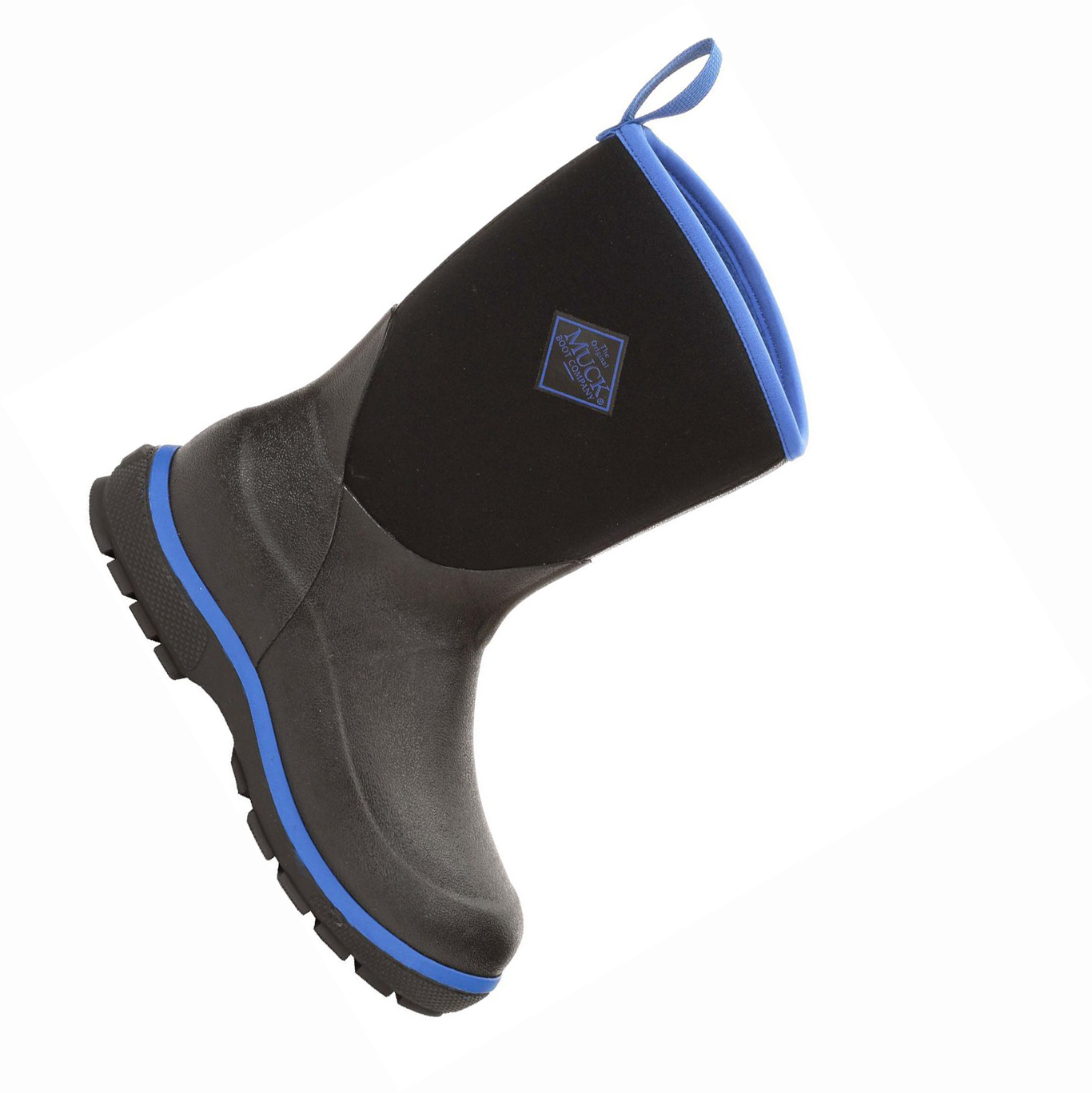 Kids' Muck Element Winter Boots Black Blue | WKSHMY-429