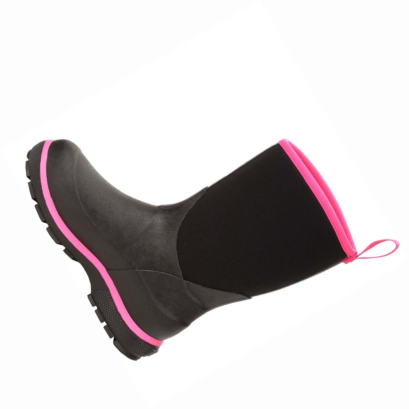 Kids' Muck Element Winter Boots Black Pink | HYFIPO-183