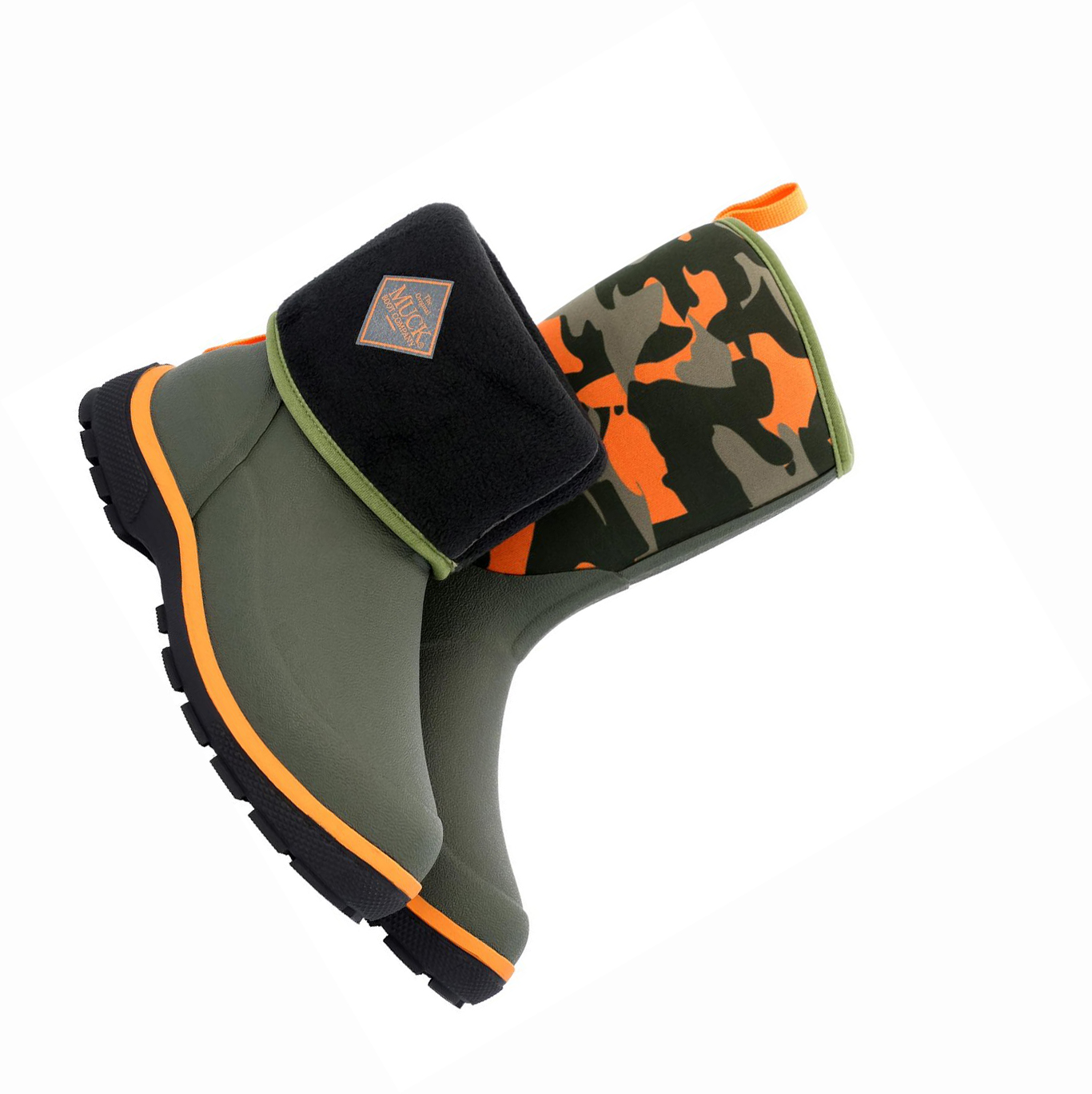 Kids\' Muck Element Winter Boots Green | BGUWVQ-324