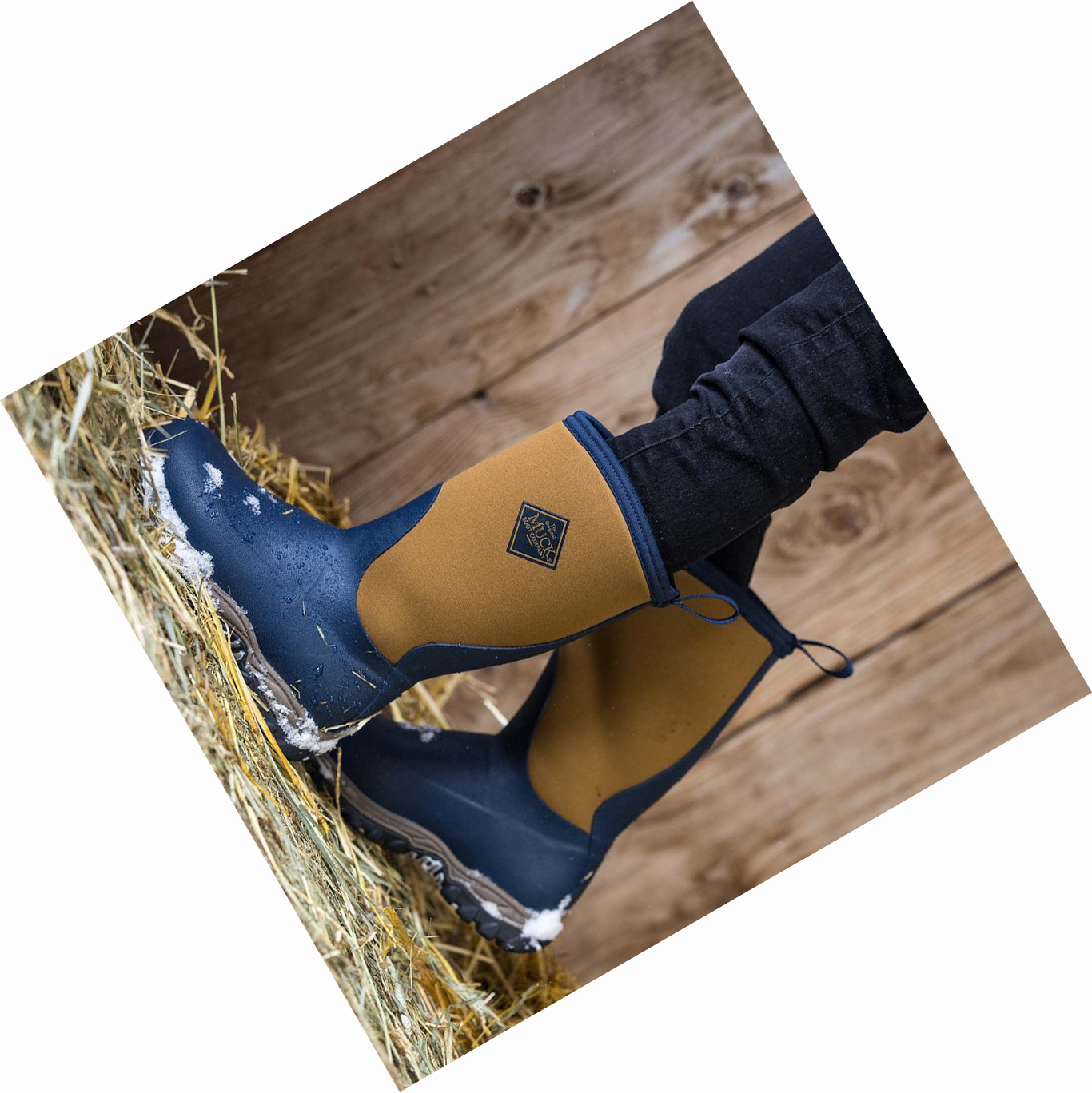 Kids' Muck Rugged II Winter Boots Blue | XOCUAN-901