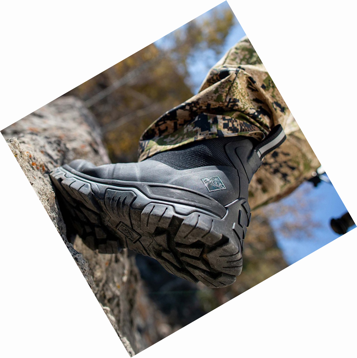 Men's Muck Apex Hunting Boots Black | SRWTAN-016