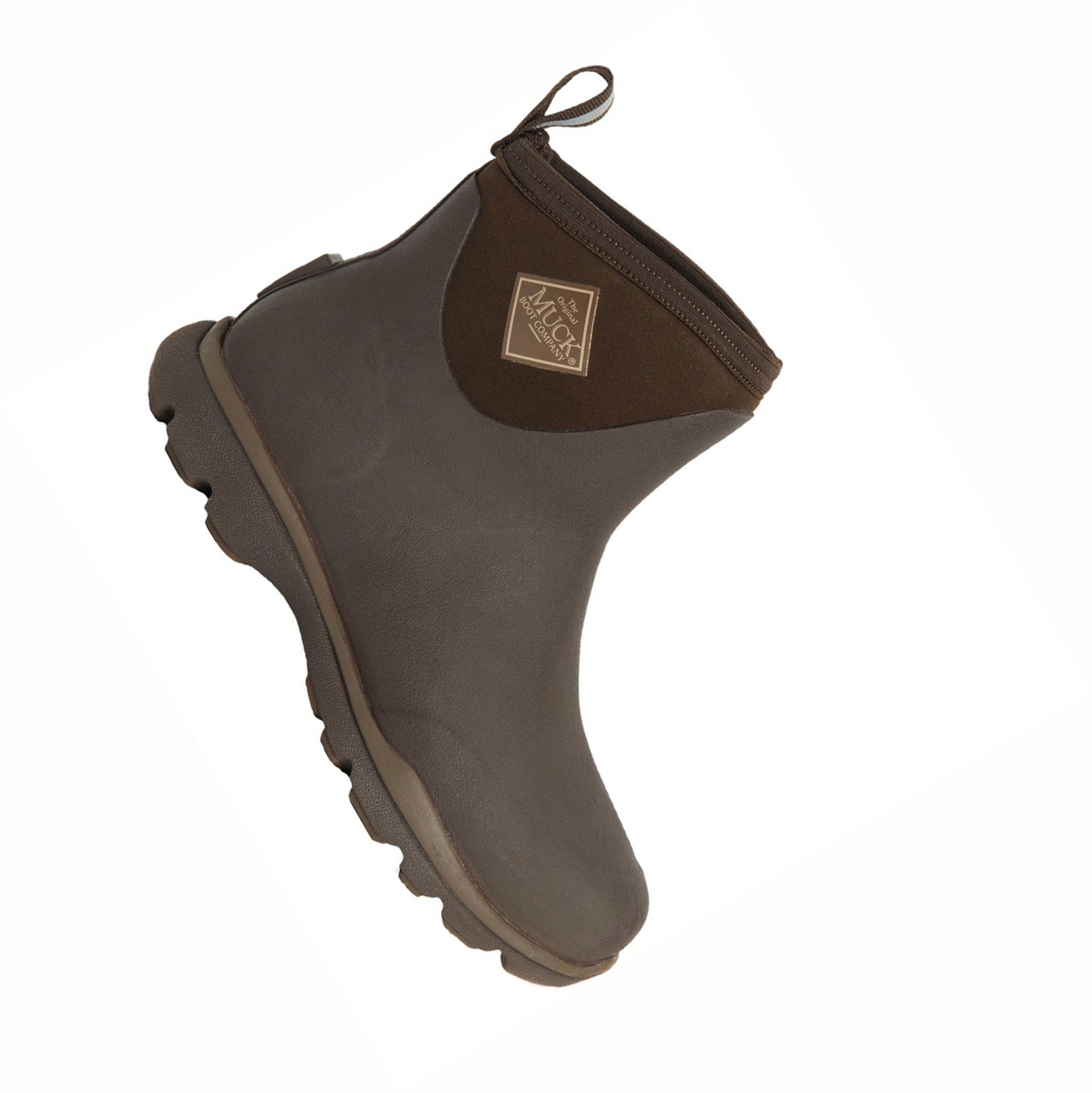 Men's Muck Arctic Rubber Boots Brown | FNVHTS-974