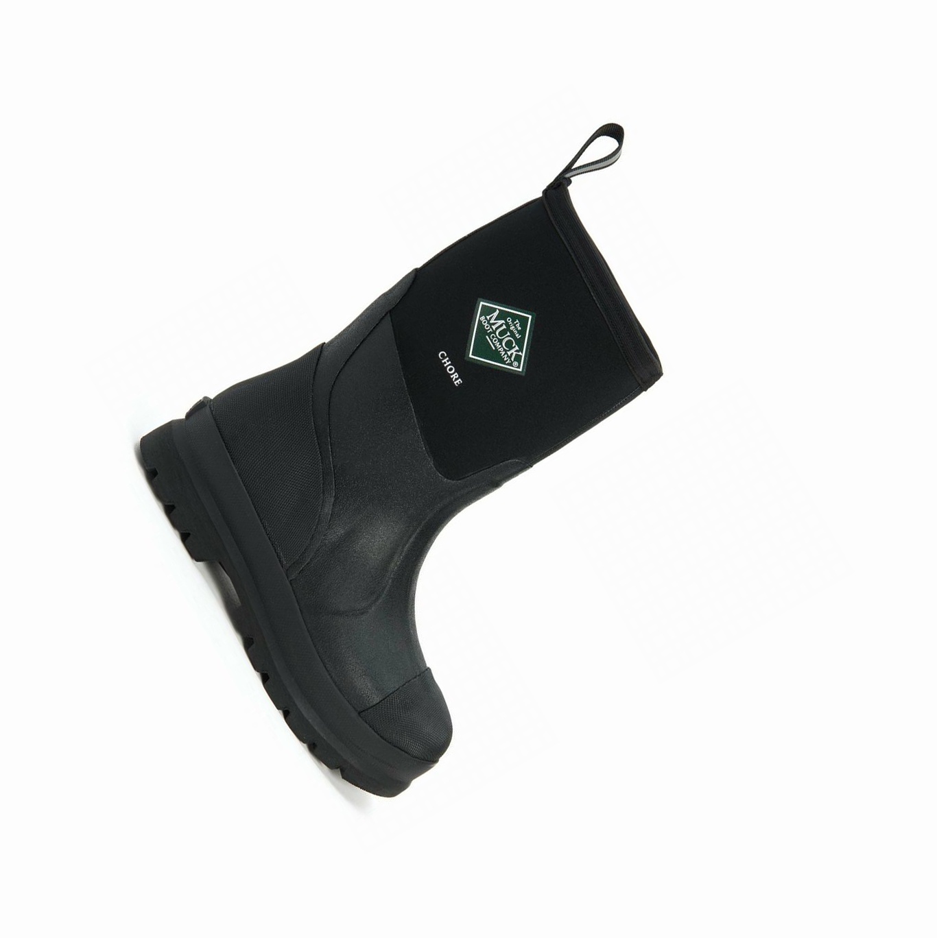 Men\'s Muck Chore Classic Short Boots Black | WNYSDF-458