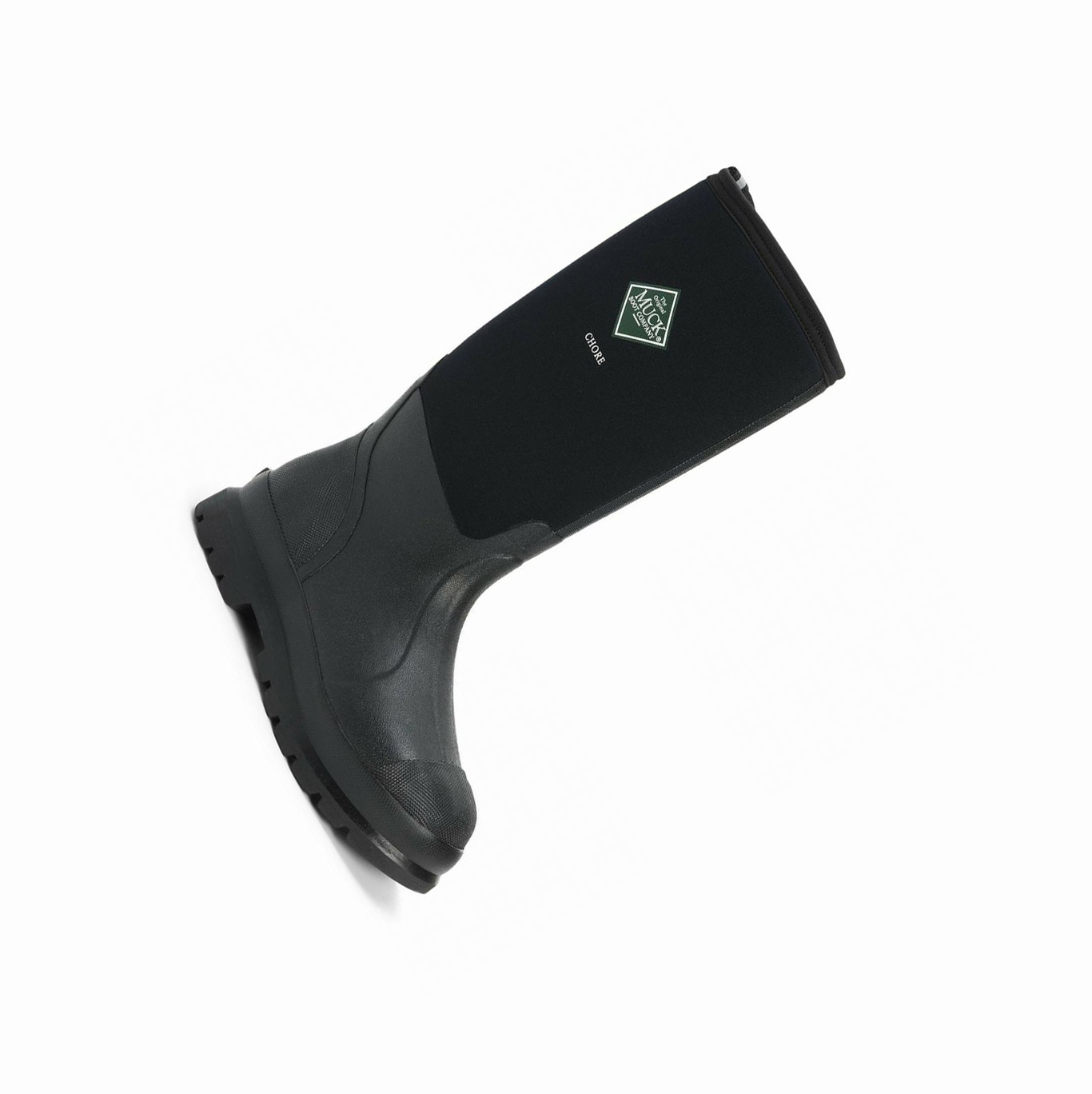 Men's Muck Chore Classic Tall Boots Black | YBCXHS-128