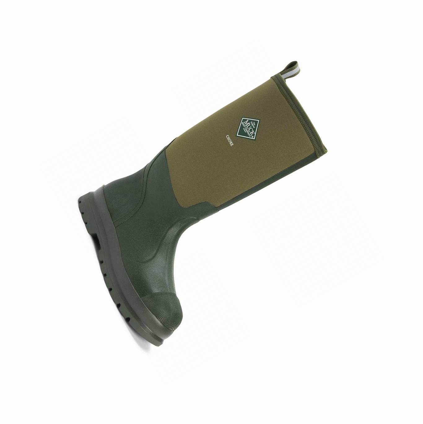 Men's Muck Chore Classic Tall Boots Green | DUAMZR-756