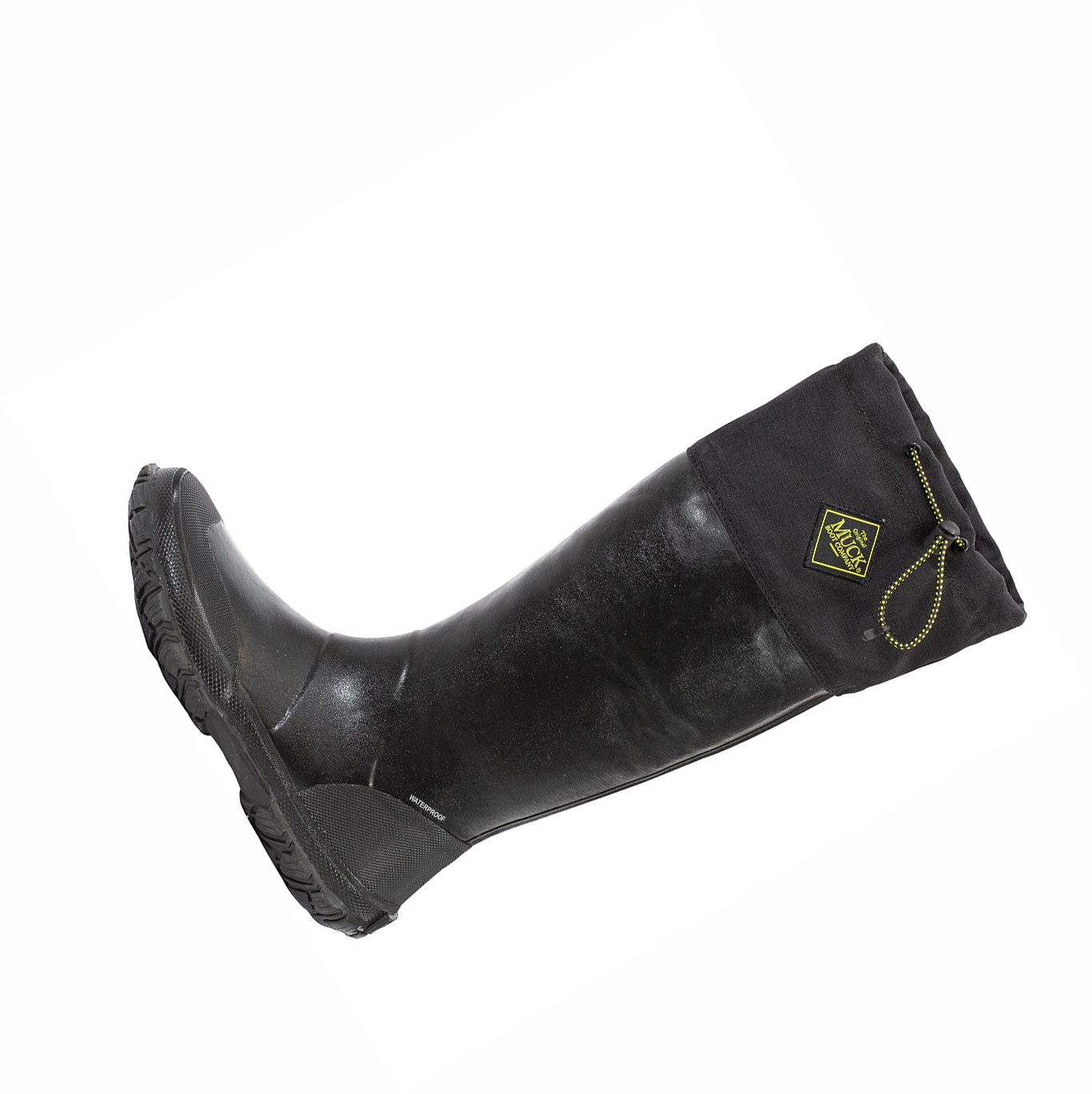 Men's Muck Forager Rubber Boots Black | WKJZCN-107