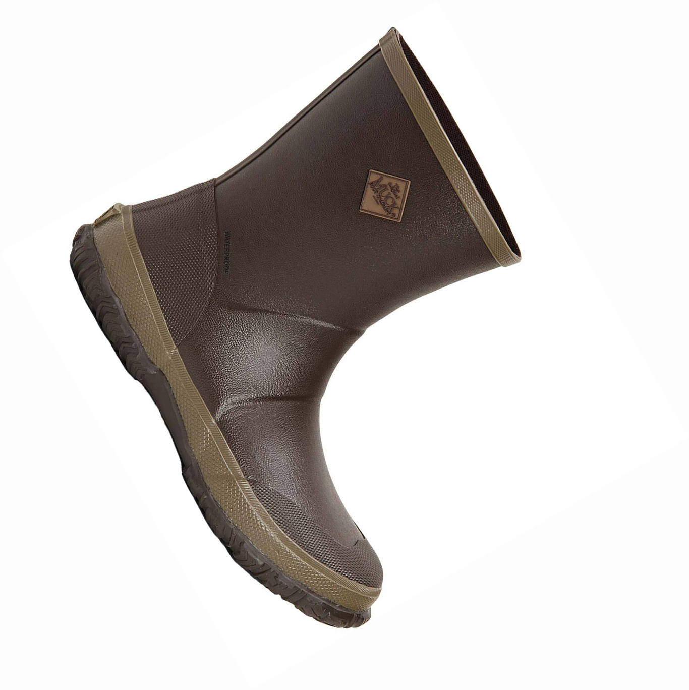 Men's Muck Forager Rubber Boots Brown | SHMFWX-623