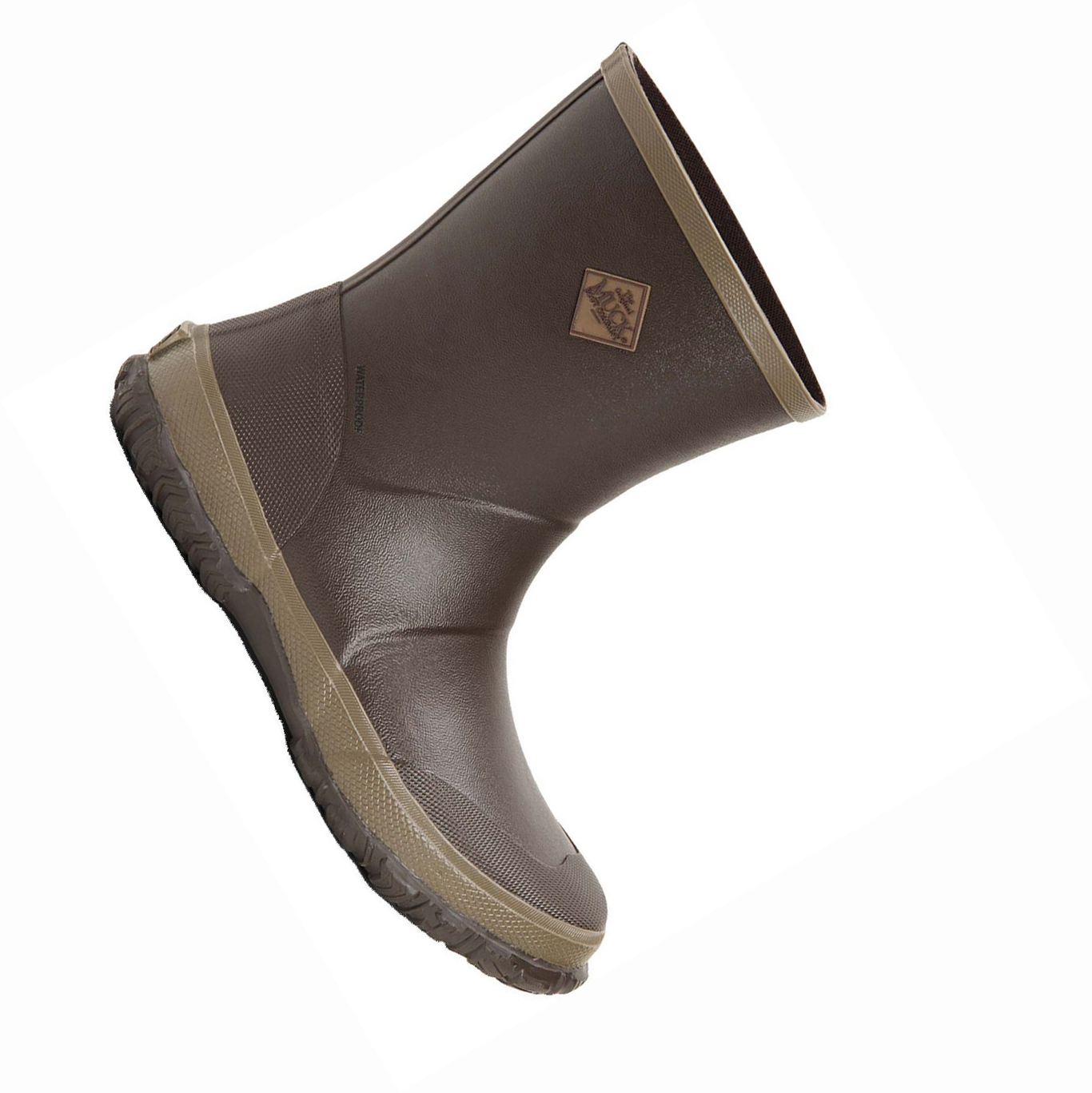 Men's Muck Forager Rubber Boots Brown | SHMFWX-623