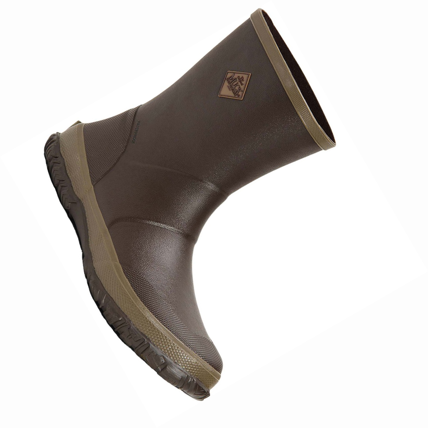 Men\'s Muck Forager Rubber Boots Brown | SHMFWX-623