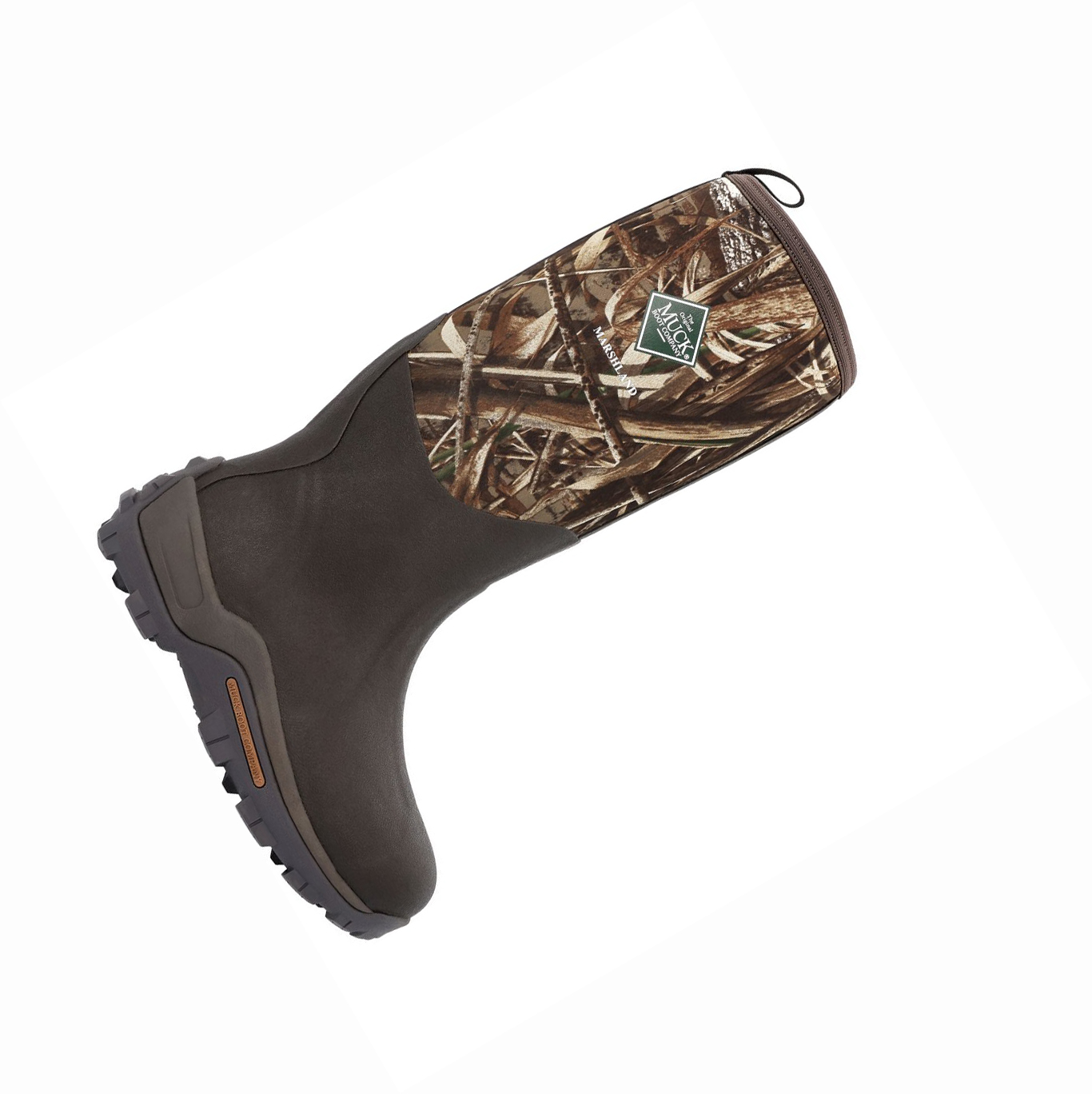 Men's Muck Marshland Hunting Boots Camo | ARBPJU-497