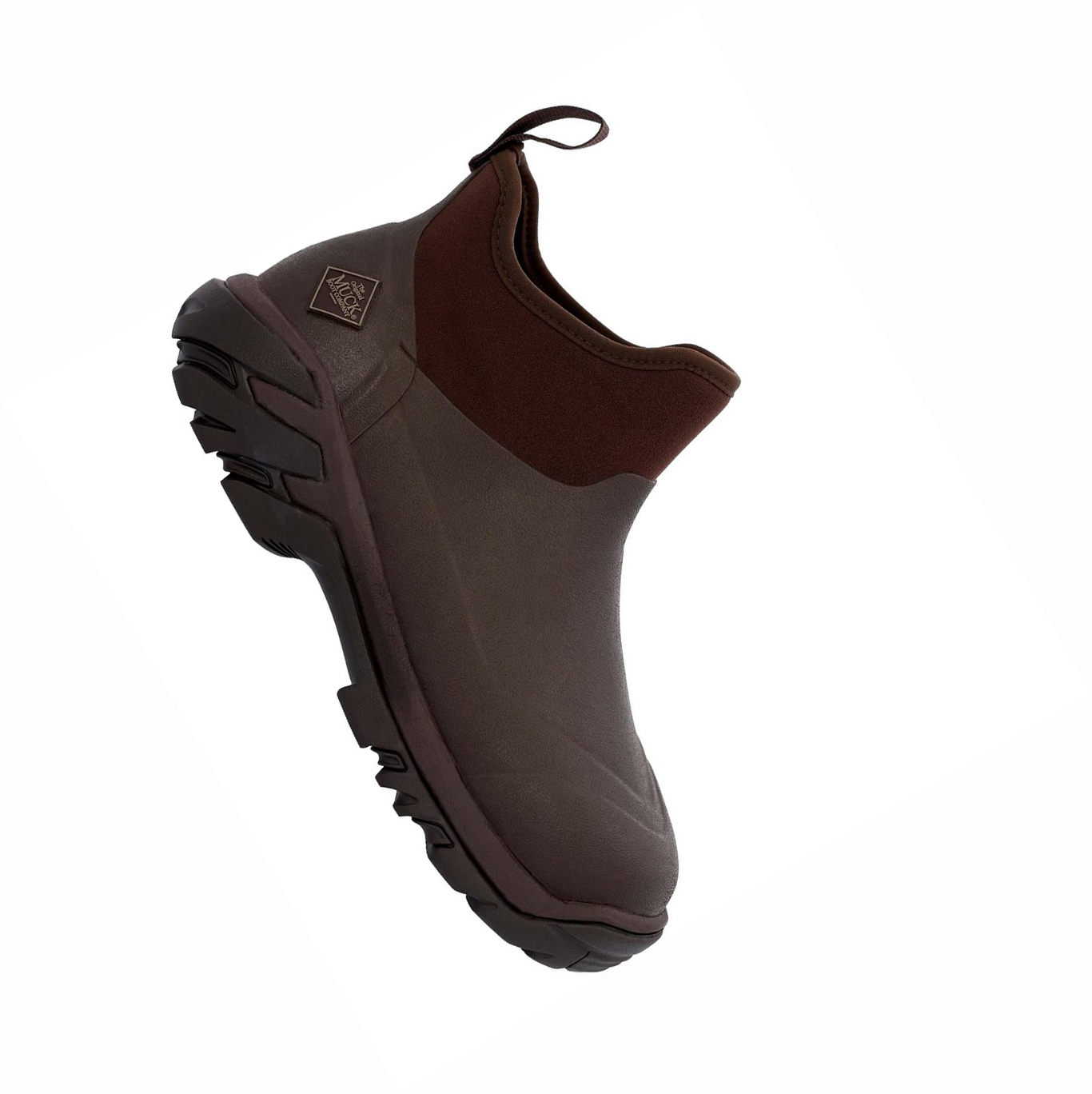 Men's Muck Woody Rubber Boots Brown | CQMKHT-052