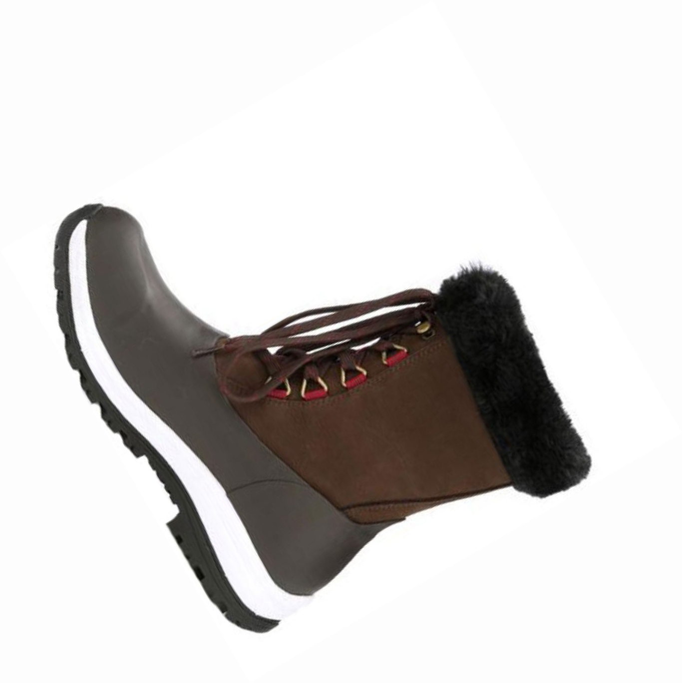 Women's Muck Apres Winter Boots Brown | RTFXNK-679