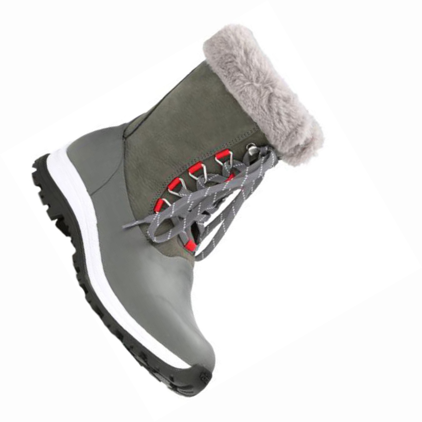 Women\'s Muck Apres Winter Boots Grey | KUZFHV-081