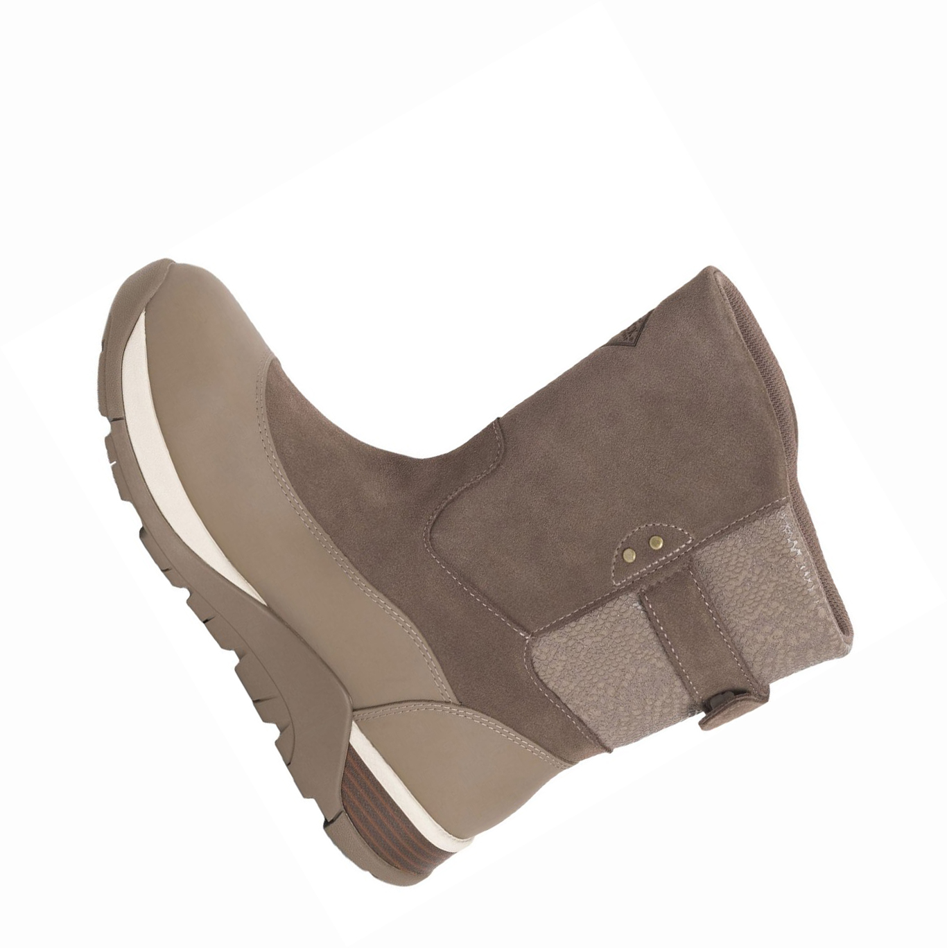 Women's Muck Glacier Trek Winter Boots Brown | UOQBKX-109