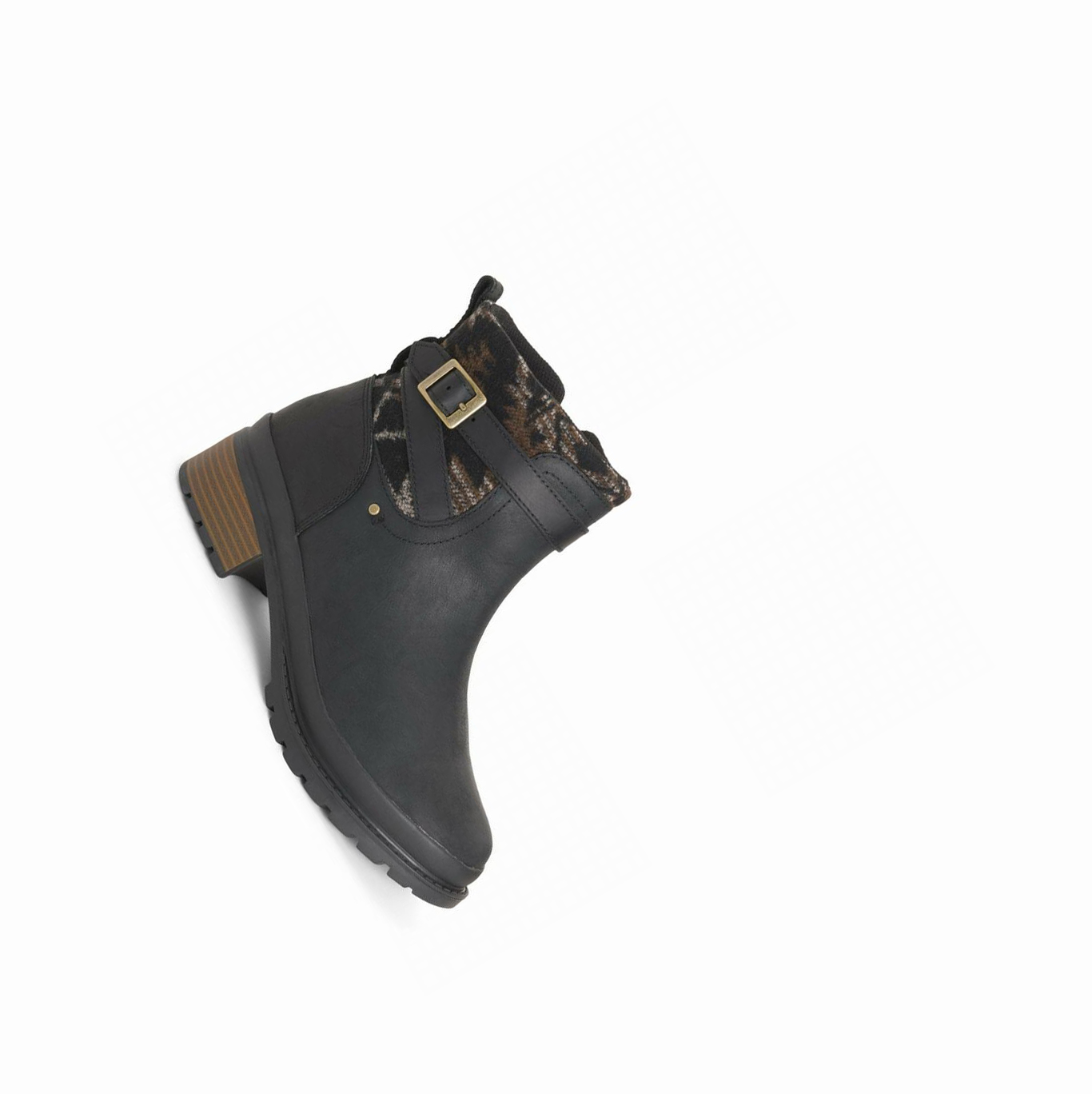 Women's Muck Liberty Leather Supreme Ankle Boots Black | UDLGVX-439