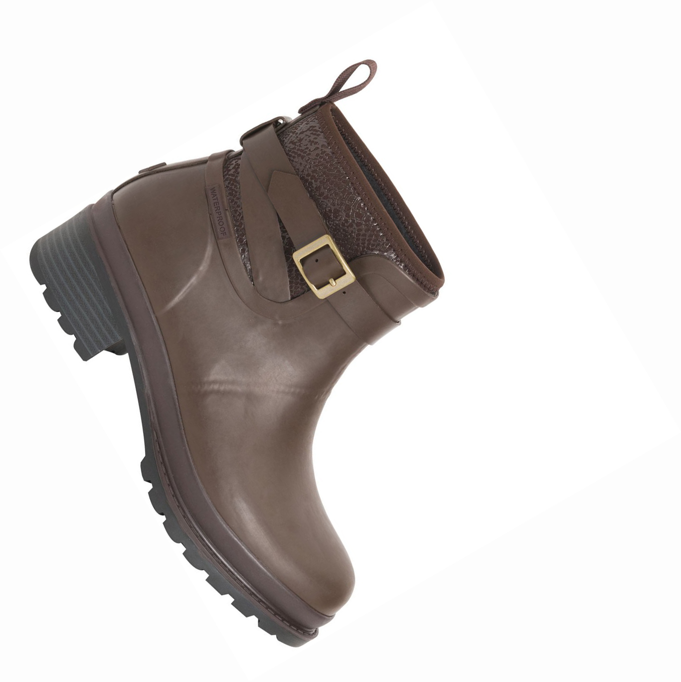 Women's Muck Liberty Rubber Boots Brown | YRDFKA-907