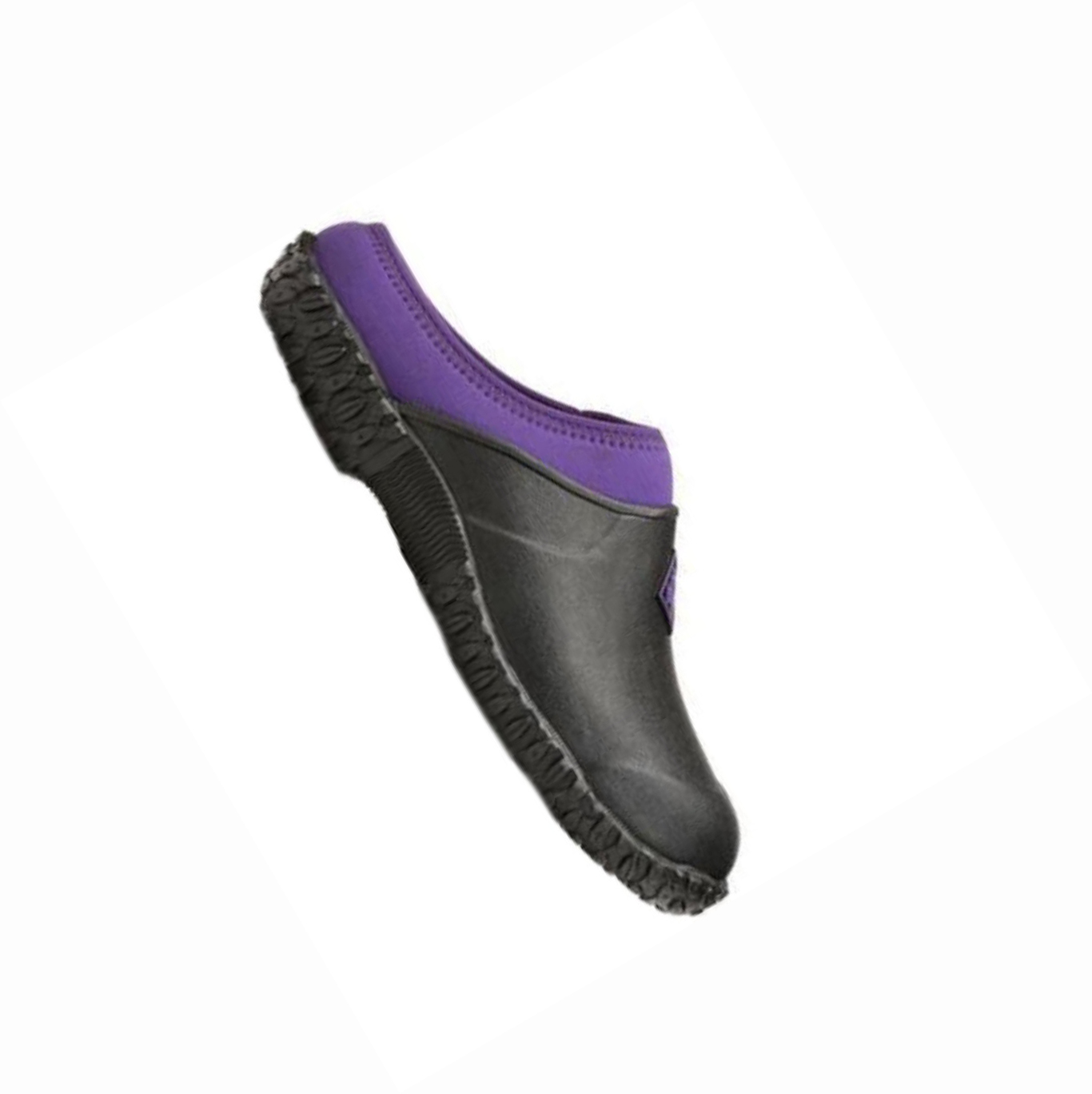 Women's Muck Muckster Garden Shoes Black Purple | KNBQFL-547