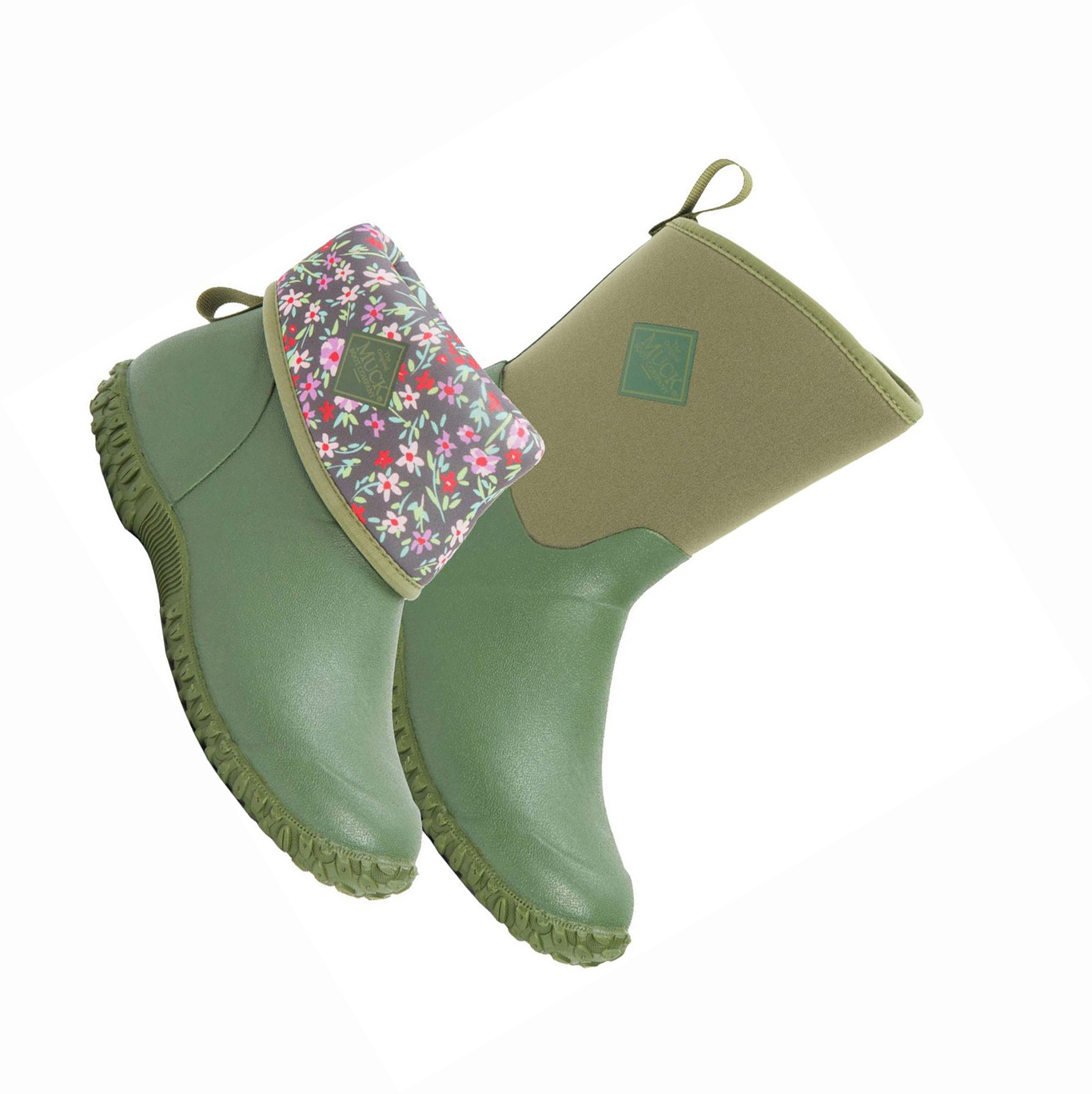 Women\'s Muck Muckster Rubber Boots Green | KYXIQF-978