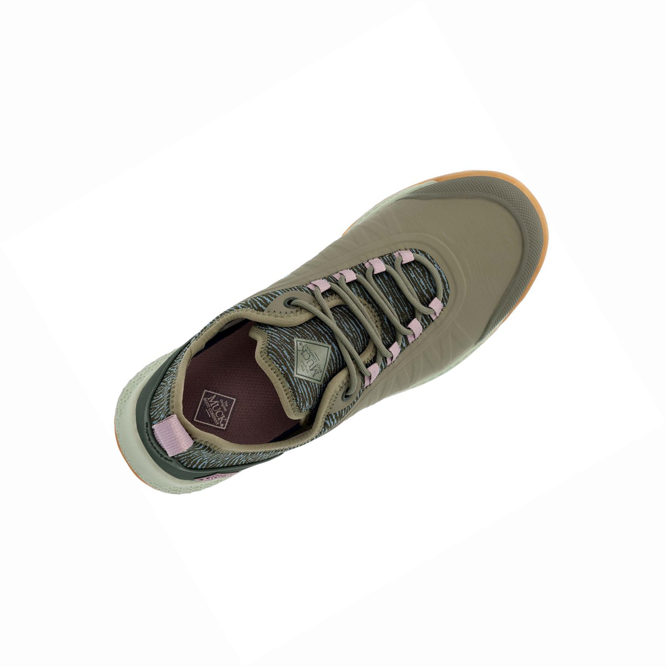 Women's Muck Outscape Garden Shoes Olive | EFQAZT-408