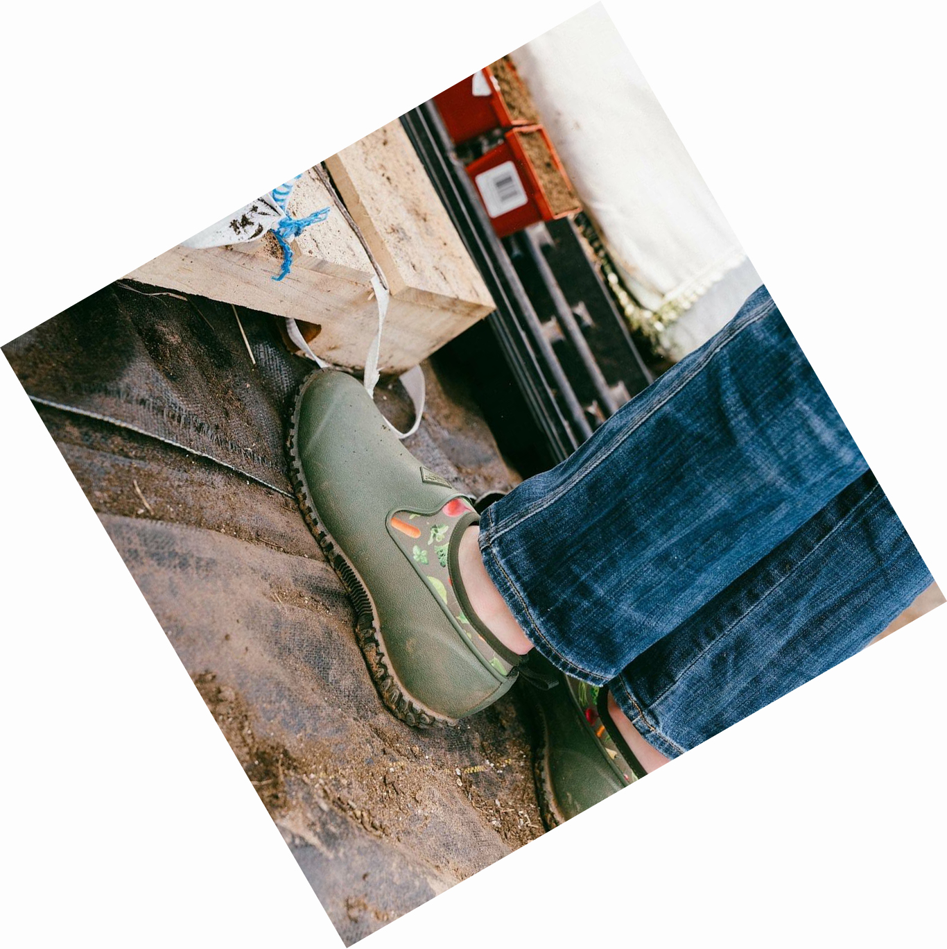 Women's Muck RHS Muckster II Slip On Green | CTOKBF-862