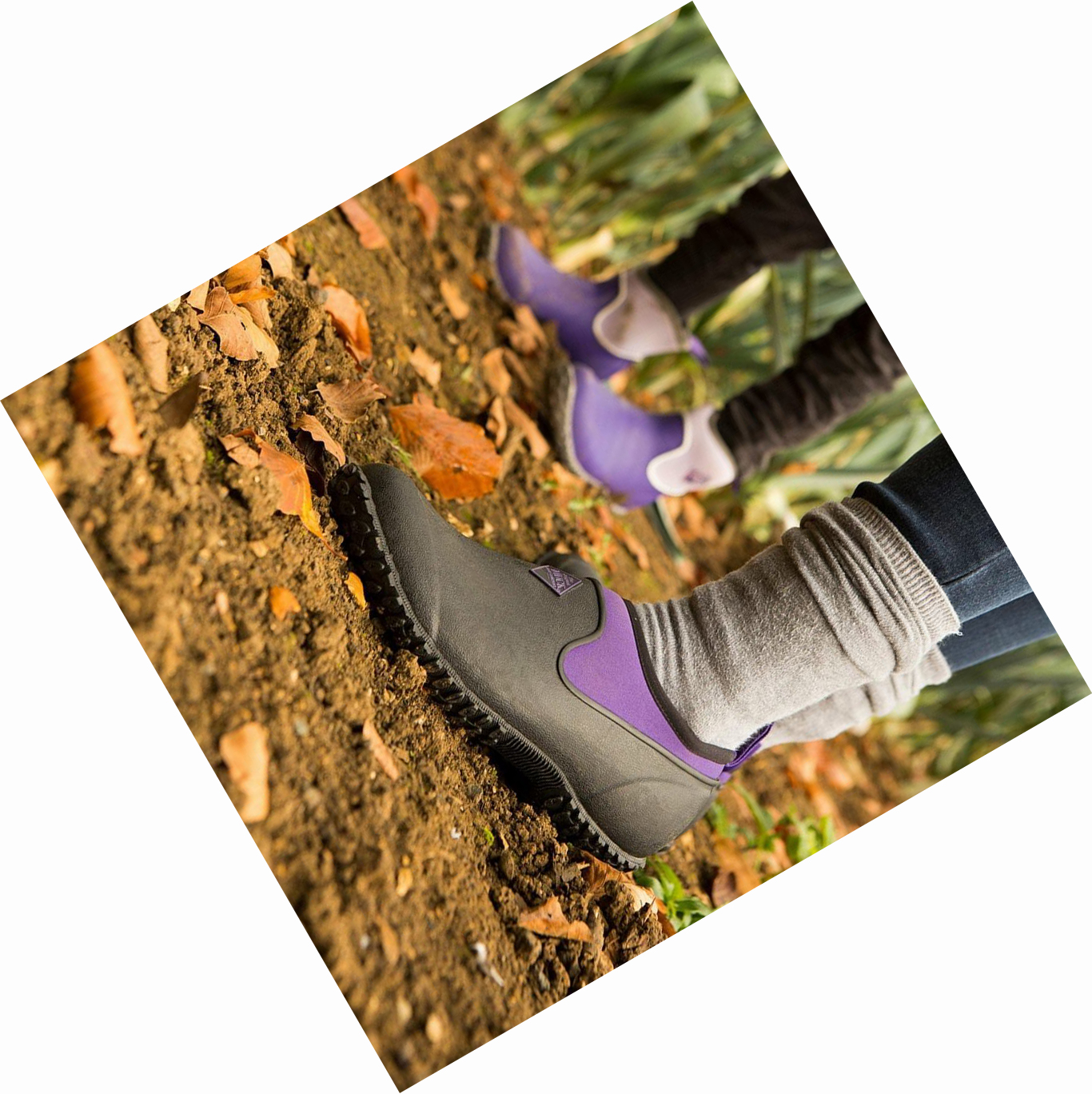 Women's Muck RHS Muckster II Slip On Purple | LFQKCU-385