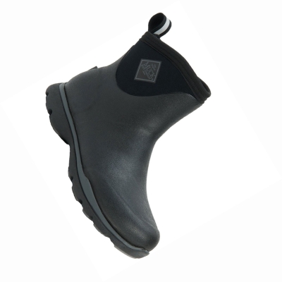 Men's Muck Arctic Rubber Boots Black | GSUVOM-826