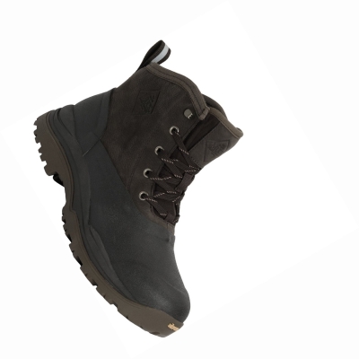 Men's Muck Arctic Winter Boots Brown | LVUDRQ-354