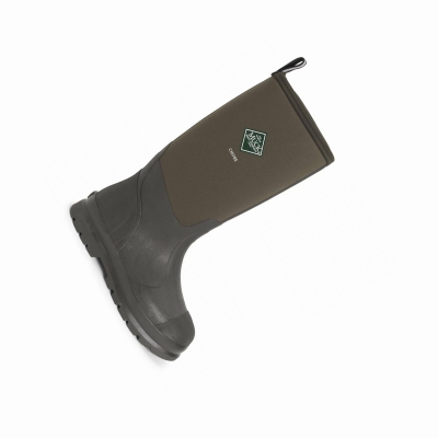 Men's Muck Chore Gamekeeper Tall Boots Brown | YISMFV-368