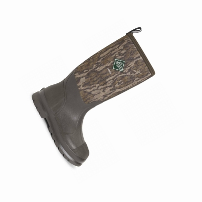 Men's Muck Chore Gamekeeper Tall Boots Light Brown | QDMBFH-251