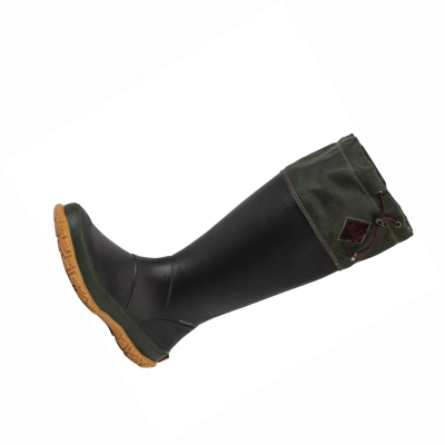 Men's Muck Forager Rubber Boots Black | PEAJYB-983