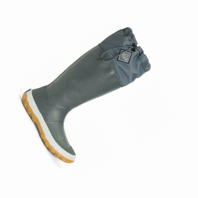 Men's Muck Forager Short Boots Dark Grey | PXWSRC-031