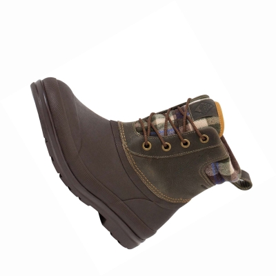 Men's Muck Originals Winter Boots Brown | CQRBAH-607