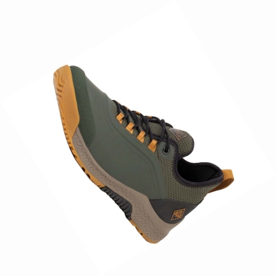 Men's Muck Outscape Garden Shoes Green | UAJWGS-364