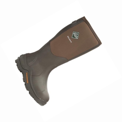 Men's Muck Wetland Hunting Boots Brown | JPCFTD-837