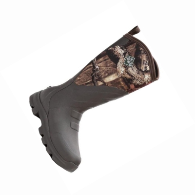 Men's Muck Woody Hunting Boots Brown | ZCXDBH-276