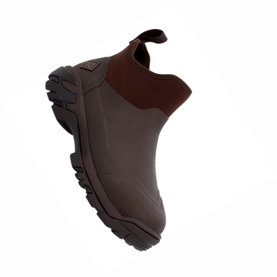 Men's Muck Woody Rubber Boots Brown | CQMKHT-052