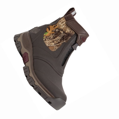 Women's Muck Apex Hunting Boots Camo Brown | VRDTYH-863