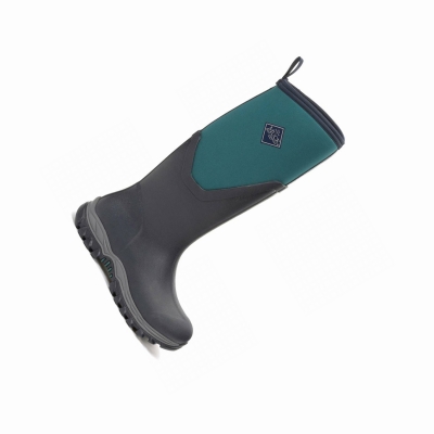 Women's Muck Arctic Sport II Tall Boots Navy | LBIAUH-642