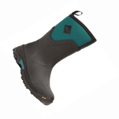 Women's Muck Arctic Winter Boots Black Blue | JPUCAY-741