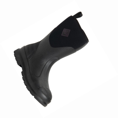 Women's Muck Chore Work Boots Black | FLWIDX-689