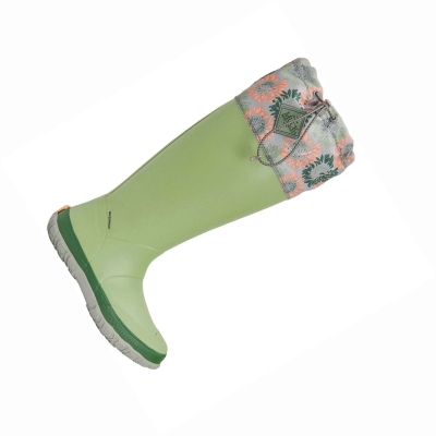 Women's Muck Forager Rubber Boots Green | BETPOV-623