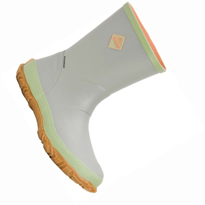 Women's Muck Forager Rubber Boots Grey | DCHGNW-842