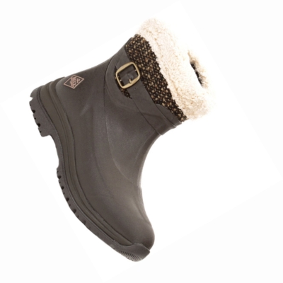 Women's Muck Glacier Trek Winter Boots Brown | WNVGKO-648