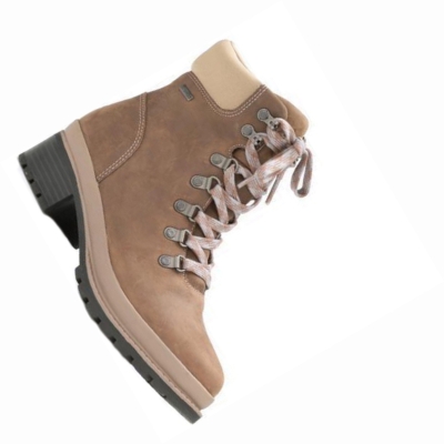 Women's Muck Liberty Winter Boots Brown | PQNZXS-015