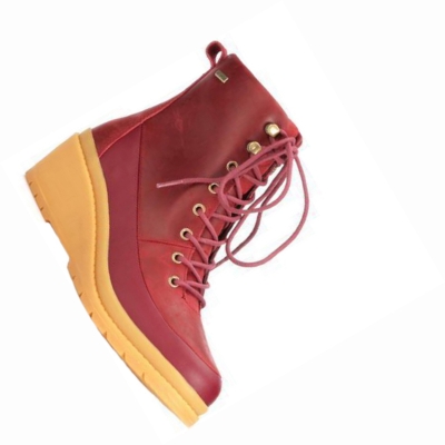 Women's Muck Liberty Winter Boots Red | AKEBIR-067