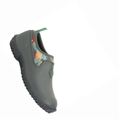 Women's Muck Muckster Garden Shoes Grey | EROZIJ-961