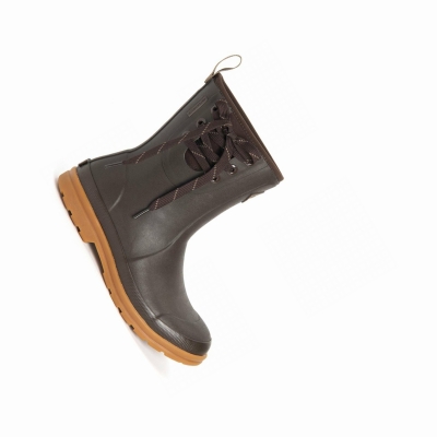 Women's Muck Originals Pull-On Short Boots Brown | GYQEHO-831