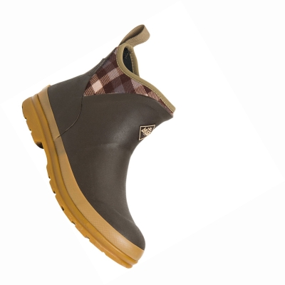 Women's Muck Originals Rubber Boots Brown | JKOEMU-706