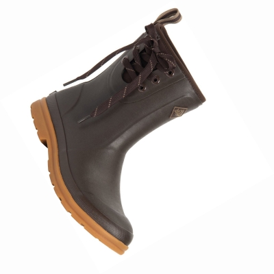 Women's Muck Originals Rubber Boots Brown | RGTMUC-509