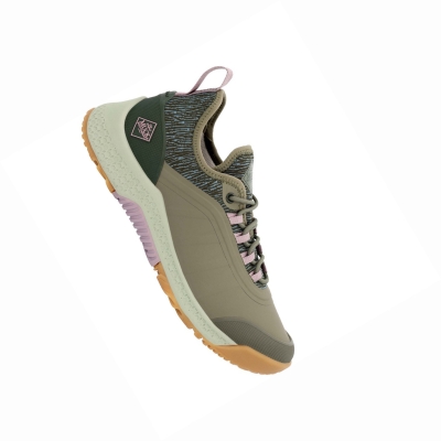 Women's Muck Outscape Garden Shoes Olive | EFQAZT-408